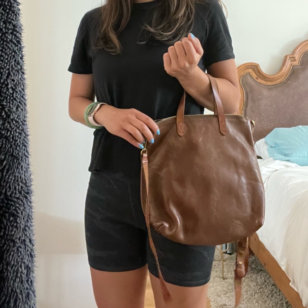 Madewell mini transport tote